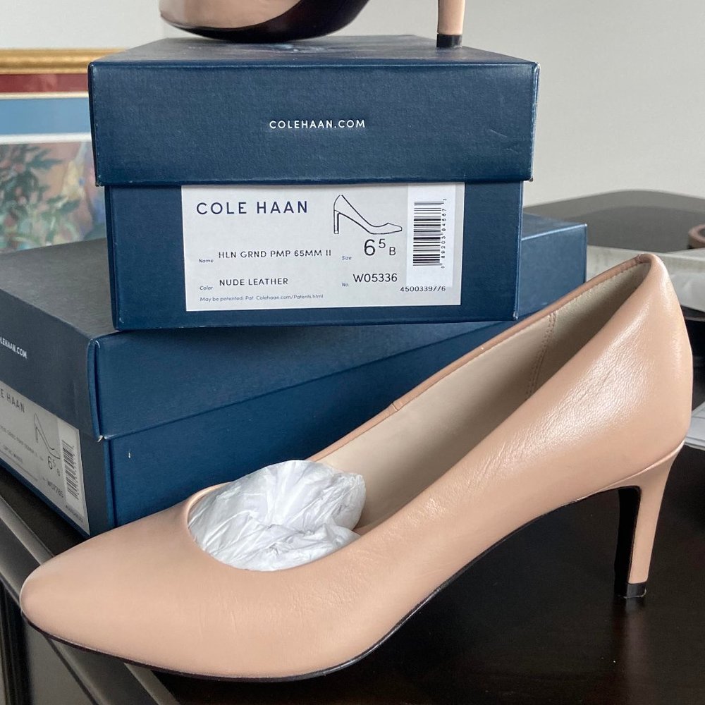 Cole Haan - Nude Medium High Heels 6.5